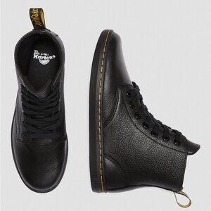 Dr. Martens Women's Leyton Leather Lace Up Boots Size 6